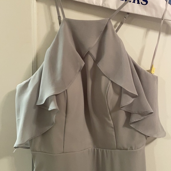 Birdy Grey bridesmaid dress; style is JULES, color DOVE GREY, size SMALL (2-4) - Picture 13 of 14